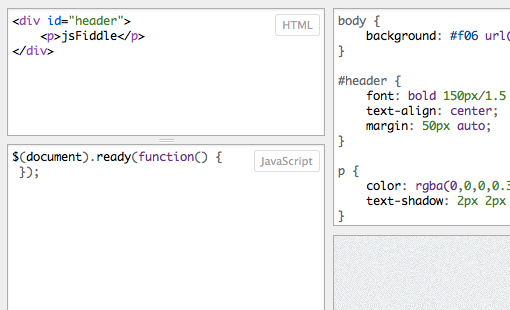 jsFiddle jsFiddle
