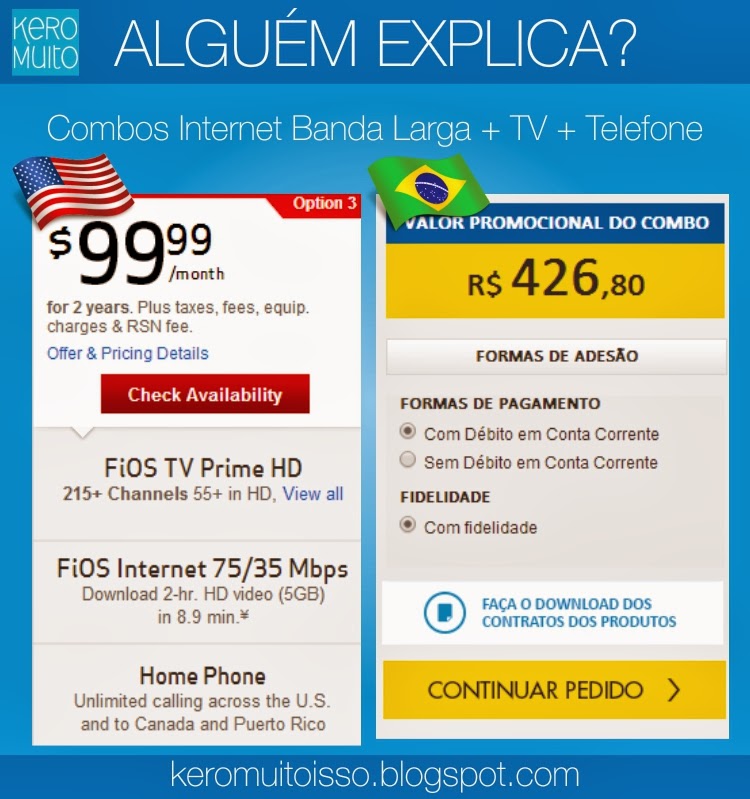 combo fixo e internet