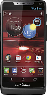 Motorola MOTXT907 - DROID RAZR M 4G LTE Mobile Phone - Black (Verizon Wireless)