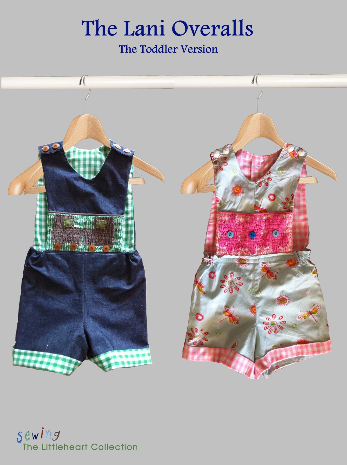 Sewing The Littleheart Collection The Lani Overalls
