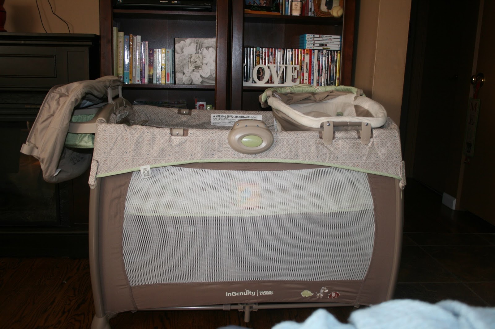 Trying To Go Green Ingenuity™ Washable Playard with Dream Centre™