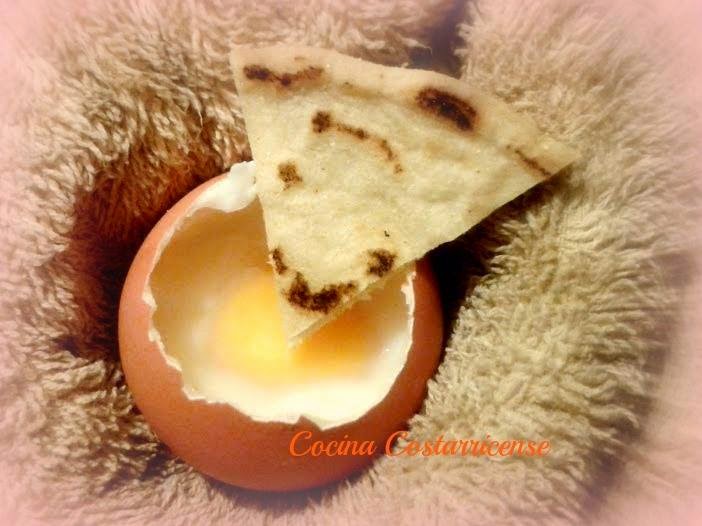 Cocina Costarricense huevo tierno