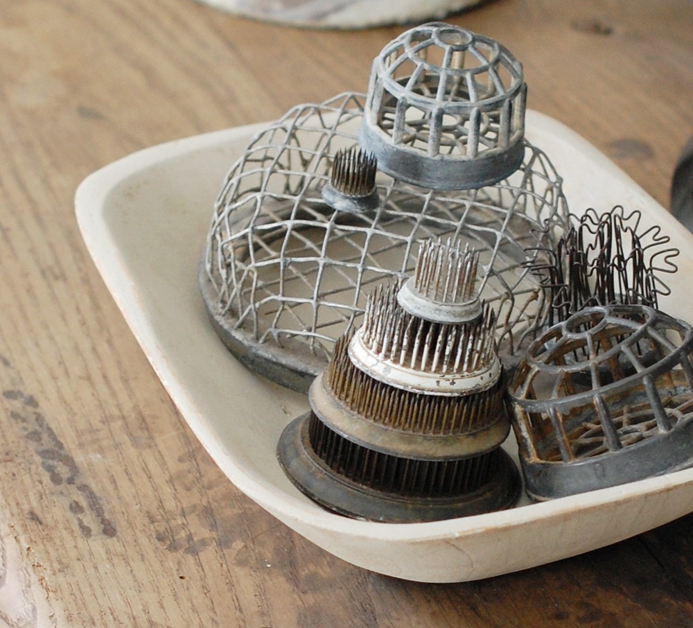 Frog Goes to Market Collecting Vintage Flower Frogs