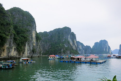 Halong Bay Floating Village, Vietnam