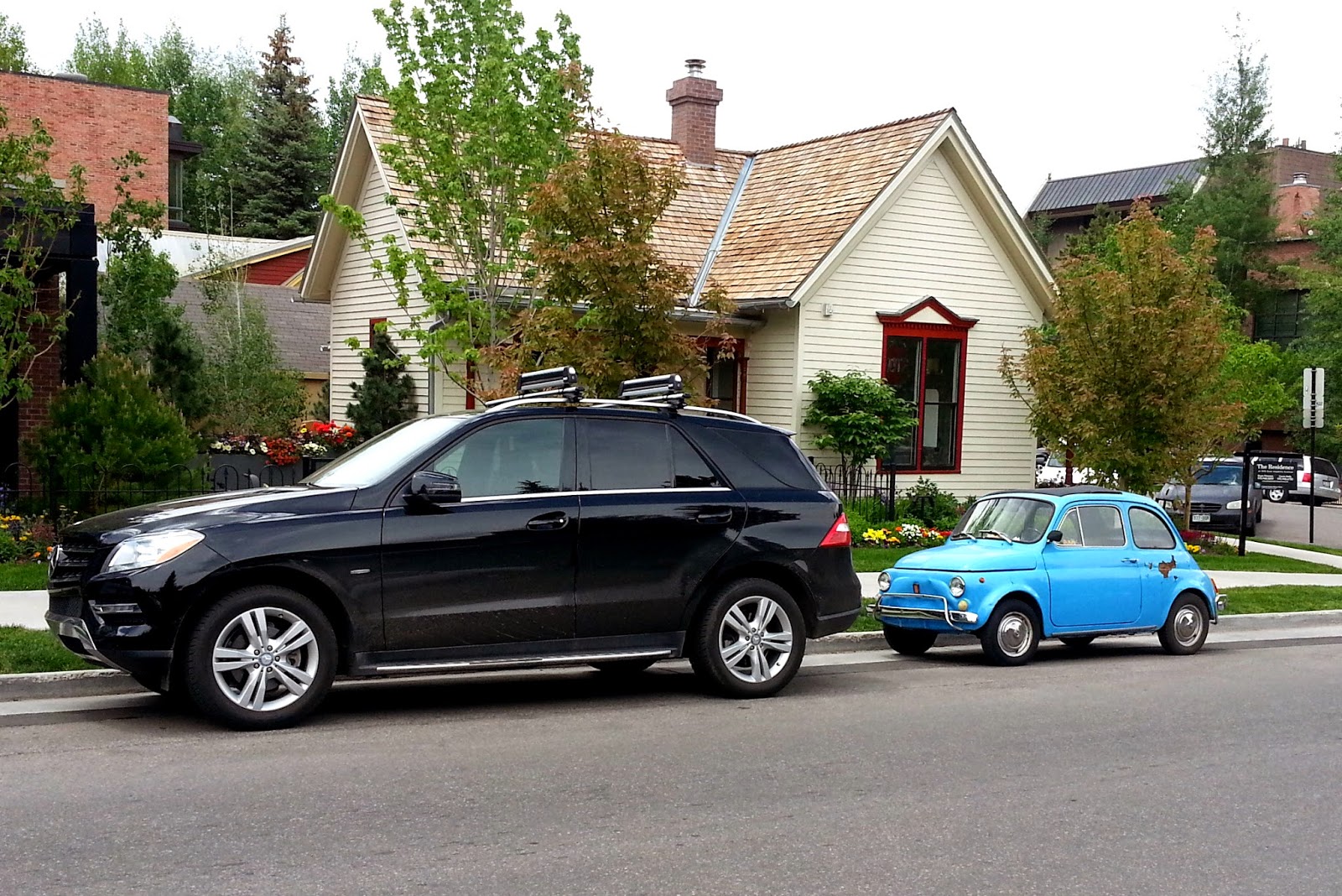 Gear Thoughts Fiat 500 Vs New Mercedes Suv