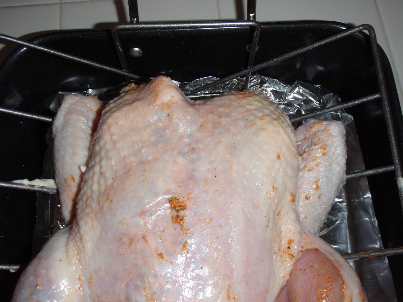 Damsel in Delish {Alton Brown's Good Eats Roast Turkey Roasted