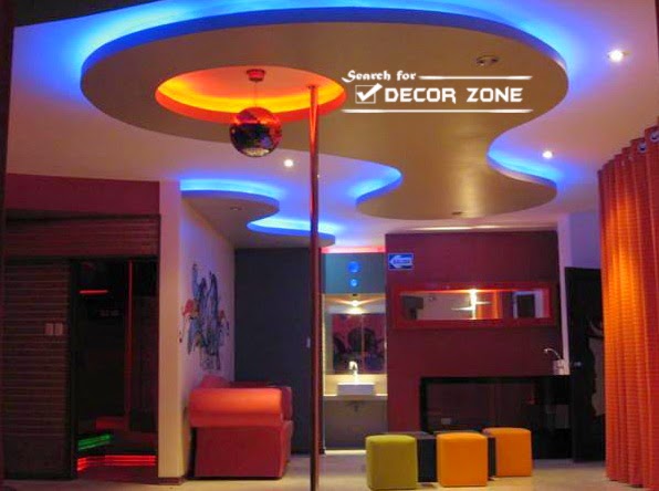 25 Modern POP False Ceiling Designs For Living Room - 25 Modern POP False Ceiling Designs For Living Room