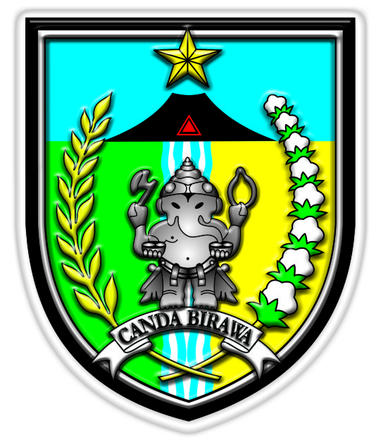 logo kab. Kediri 3d
