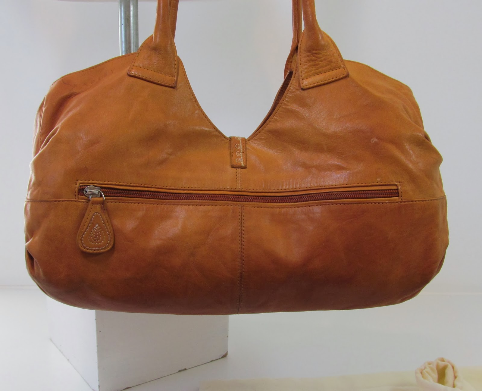 RADLEY TAN SOFT LEATHER HANDBAG OVER SHOULDER BAG PURSE WITH DUST BAG