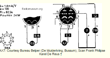 정해영의 블로그 - JEONG Haeyoung's blog: 12DT8 대신 6N2P를 쓰기 위한 히터 전압 변경 아이디어[1]