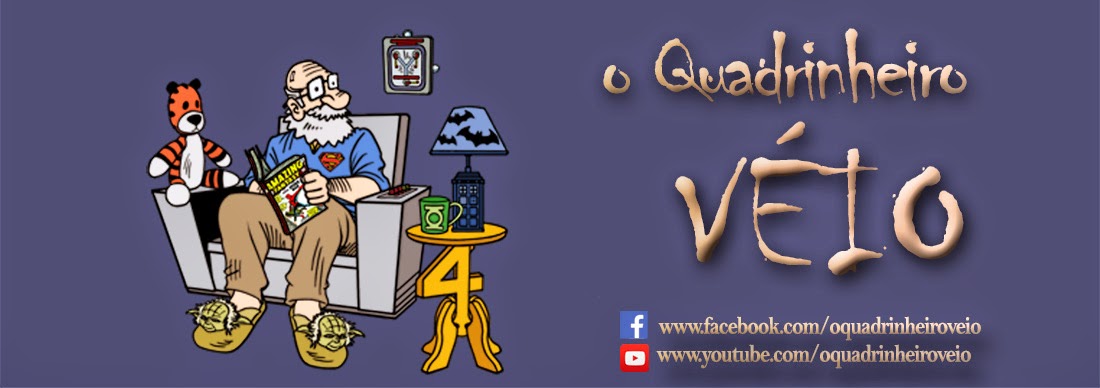 O Quadrinheiro Véio - Quadrinhos, HQ, Herois e cia