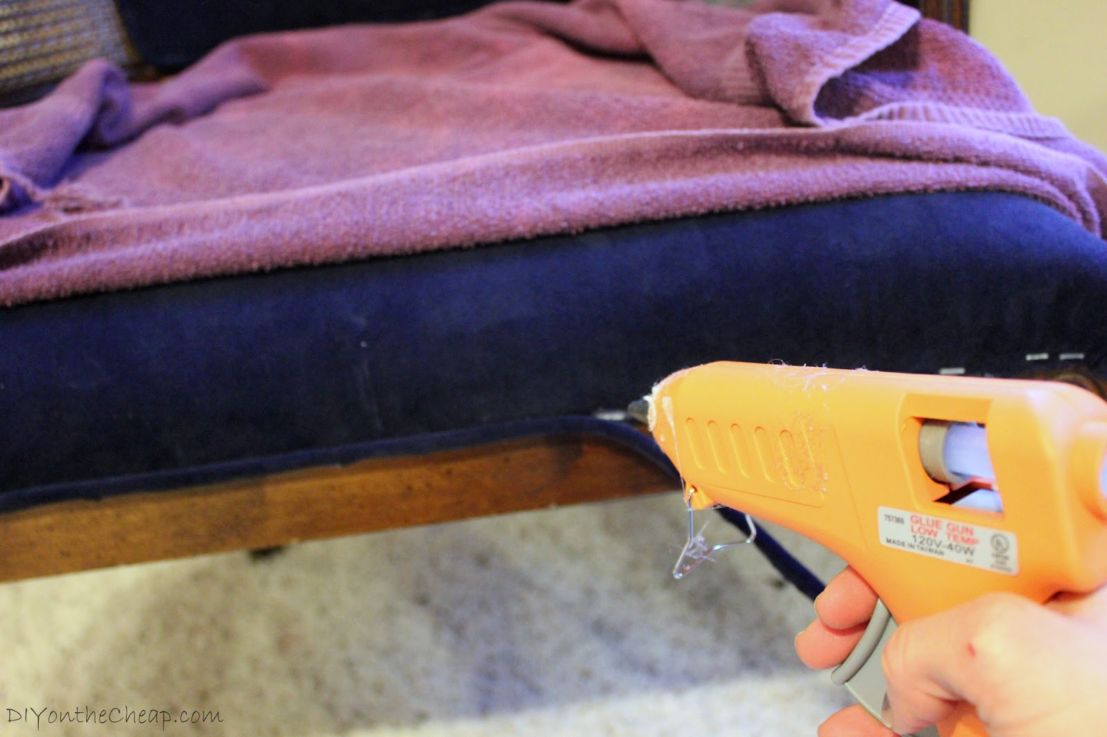 My Lazy Girl's Guide to Reupholstering Chairs {A Tutorial} Erin Spain