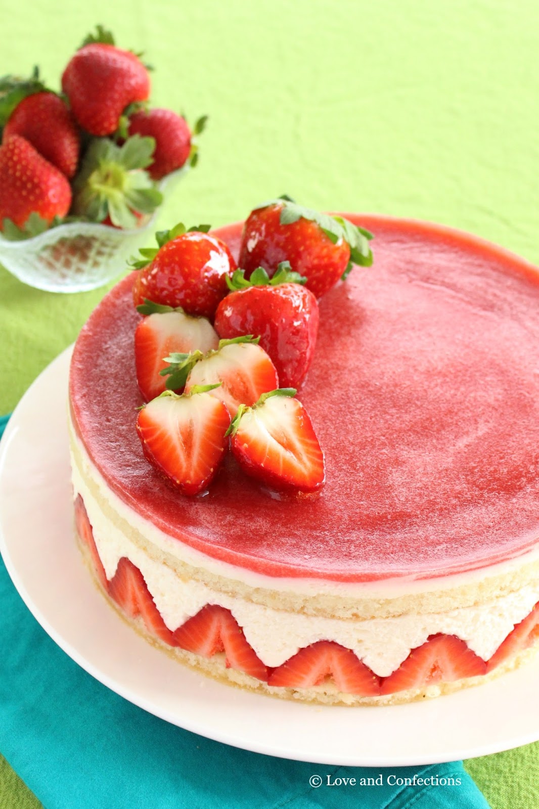 Love and Confections: Strawberry Fraisier