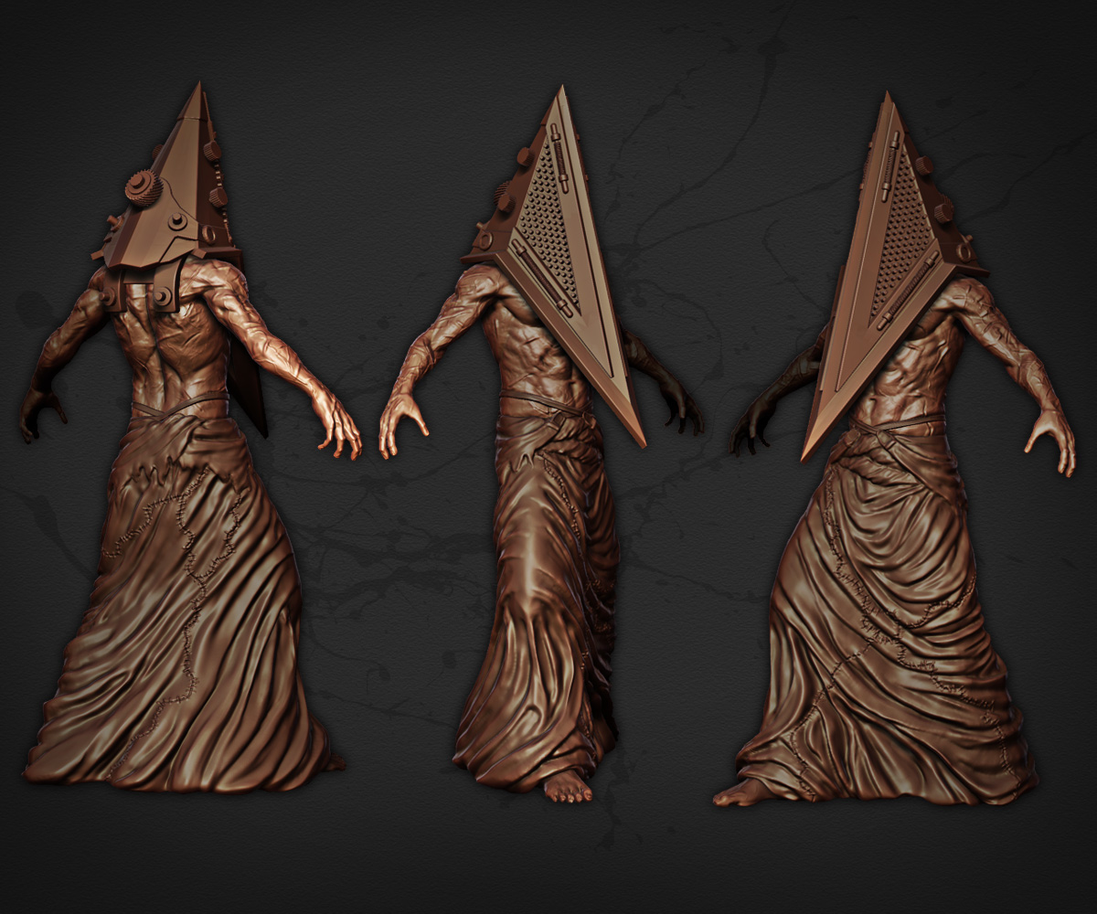 Is there a lore reason as to why Pyramid Head is named like that