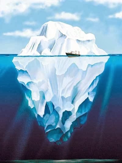real iceberg underwater real iceberg underwater