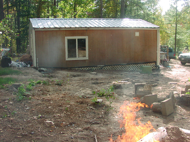CAMP NEAAL Dug a Fire pit today