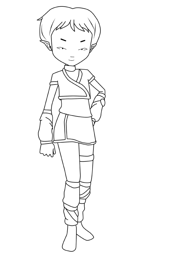 Coloriage A Imprimer Code Lyoko