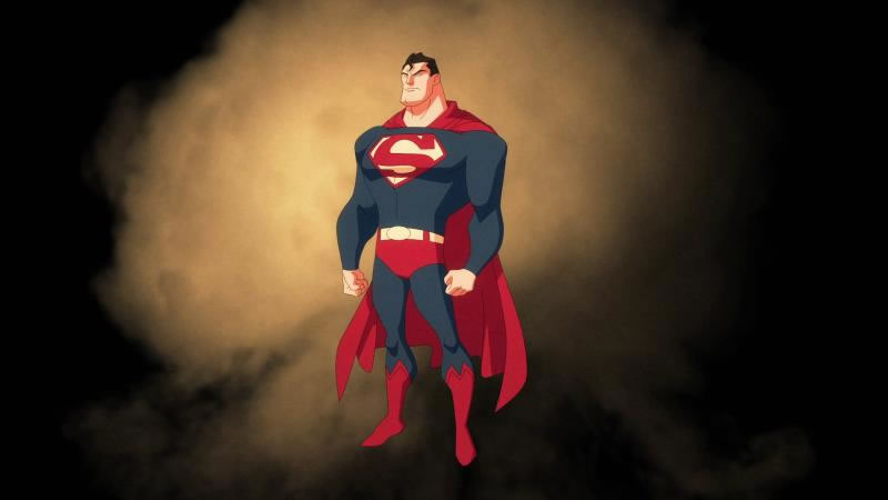  Primeiras imagens do novo filme de animação do  Superman