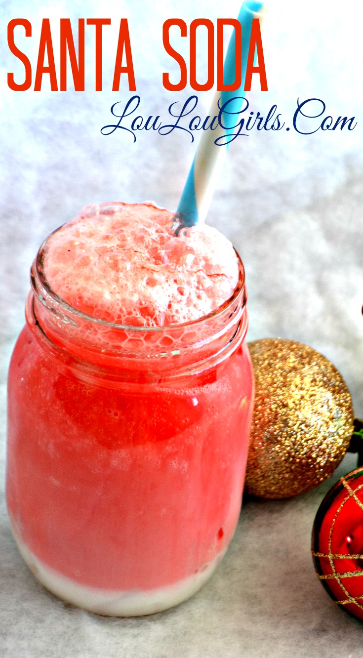 How to Make Santa Soda A Festive Holiday Drink Recipe