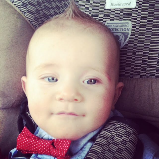No sew bow tie tutorial. So easy!