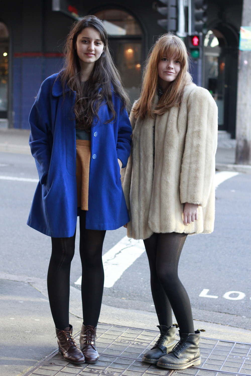 Street Fashion Stop Winter in Sydney