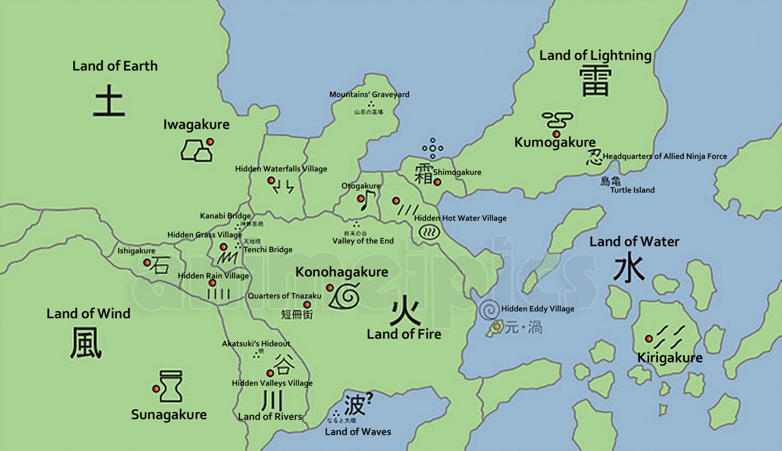 Shinobi Shinkino Naruto+World+Map-animeipics