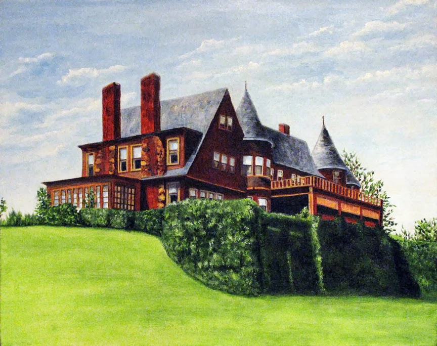 Nan Johnson Art Blog AtwoodBlauvelt Mansion