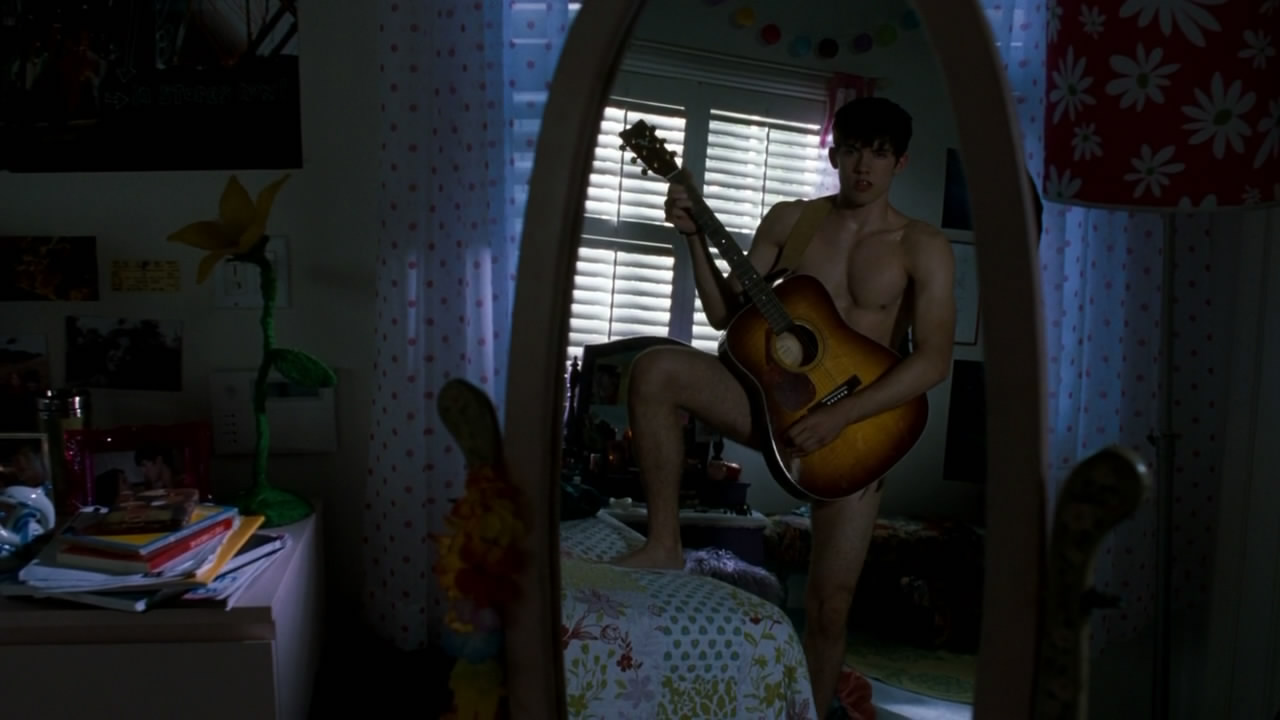 Carter Jenkins - Shirtless & Barefoot in "Valentine's Day.