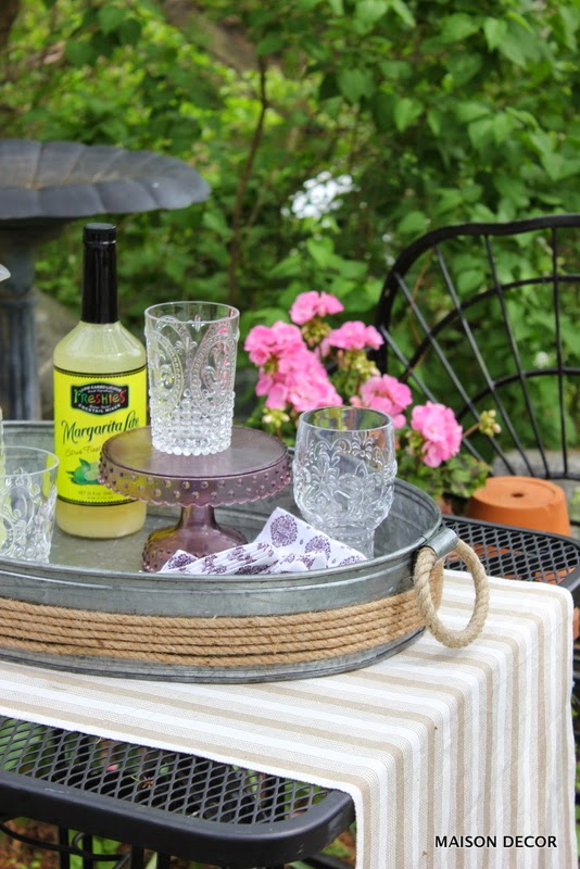 Maison Decor Prettiest Barware and Linens for Outdoor Entertaining