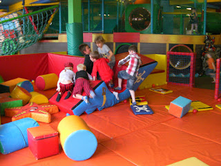 soft play area with pirate ship