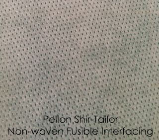Sew Many Things - The Pellon Wrap N Zap cotton interfacing came in