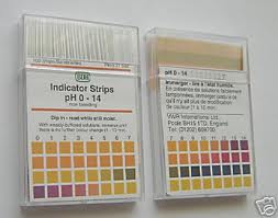 Naturalmente Lalla: Il pH: uso delle cartine tornasole.