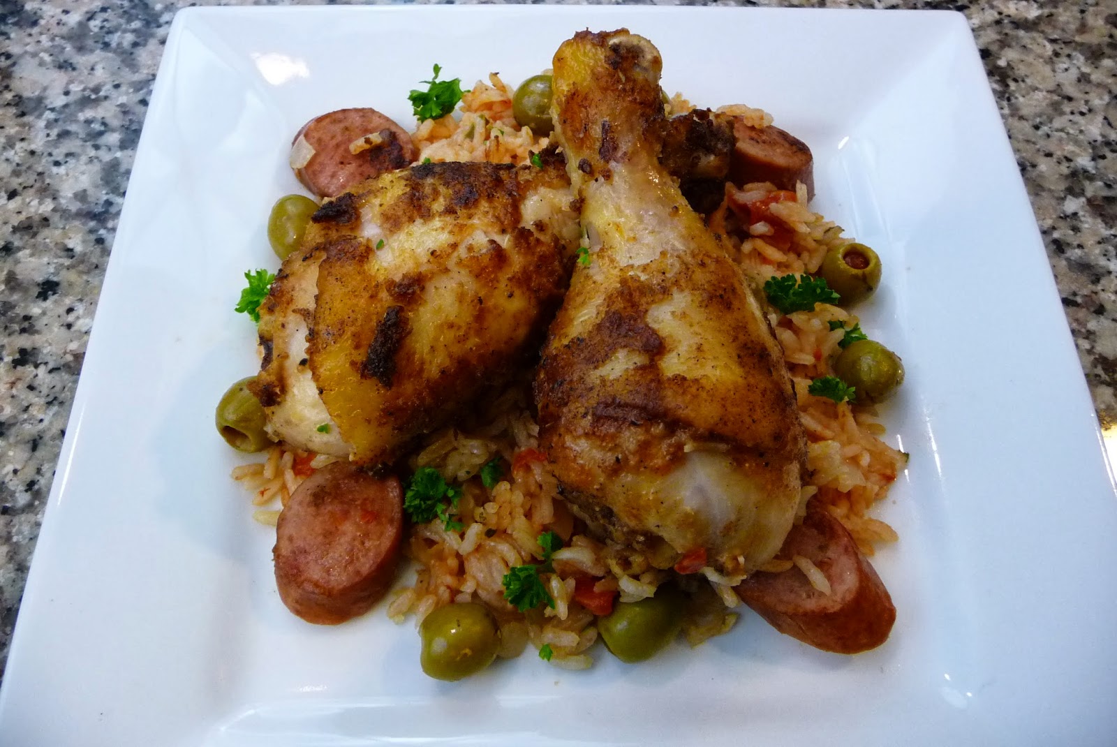 Spanish Rice with Chicken and Sausage Easy Cooking with Sandy