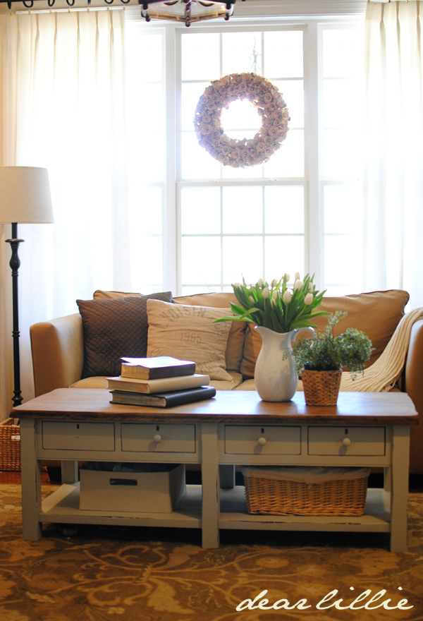 Dear Lillie Coffee Table Step by Step