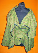 Versatile Wrap Harris tweed wrap jacket