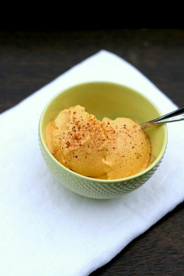 Seriously amazing sweet potato ice cream. Yep. / Create / Enjoy