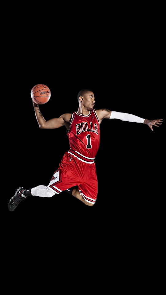 Chicago Bulls Derrick Rose Sports Red Number One  Android Best Wallpaper
