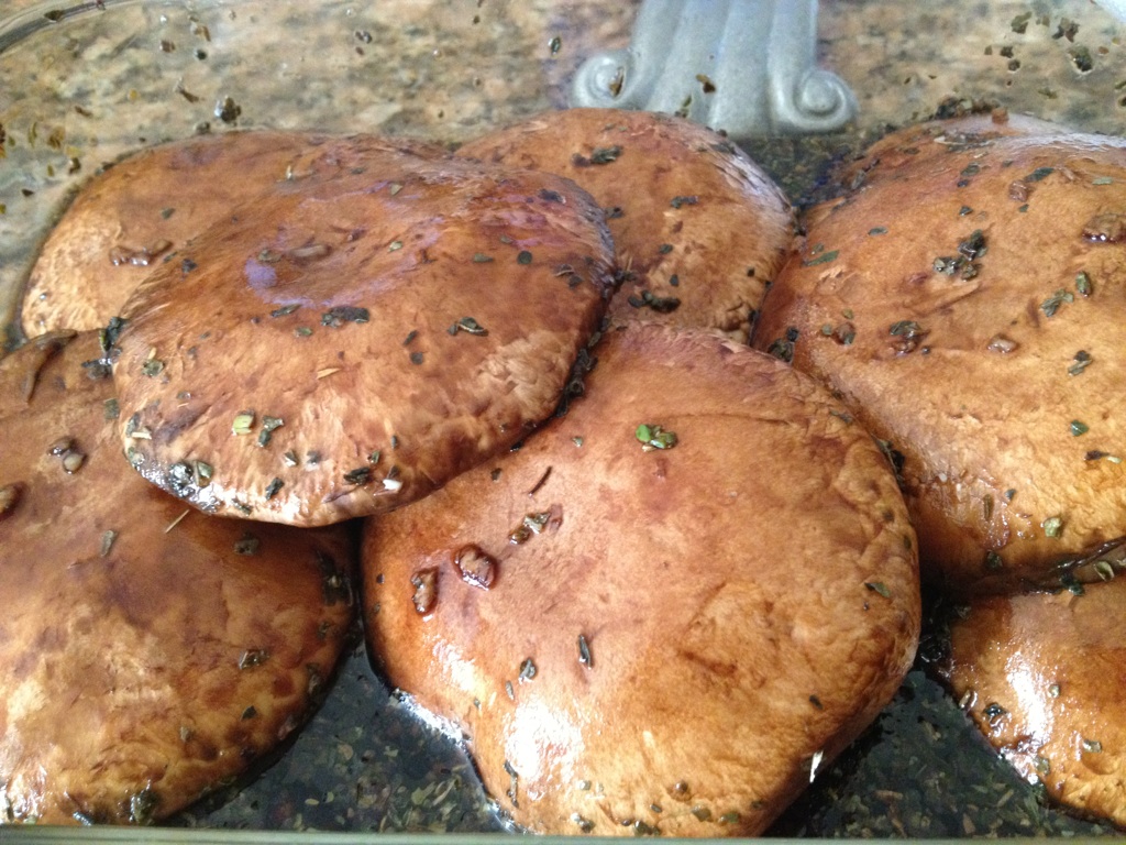 A Healthy Makeover: Grilled Portabella Mushrooms