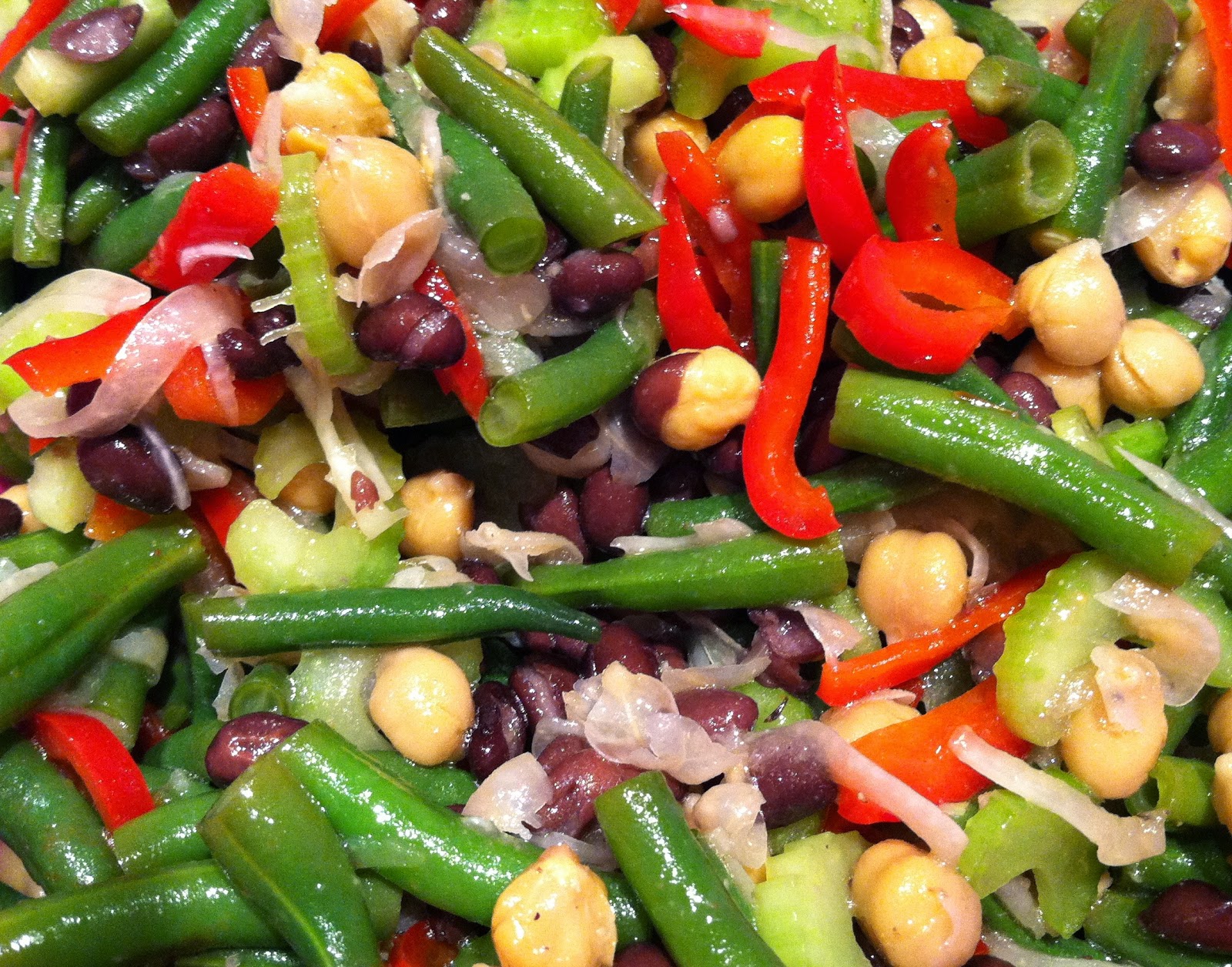 Kitchen Cheetahs A zippy sugarfree 3bean salad recipe (no artificial