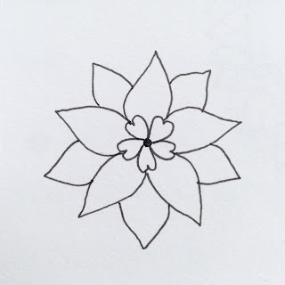 MagaMerlina Mandala Flower Tutorial