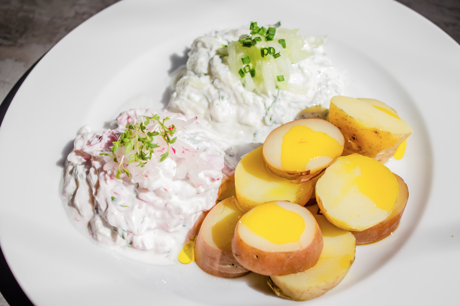 Pistazien Kartoffeln