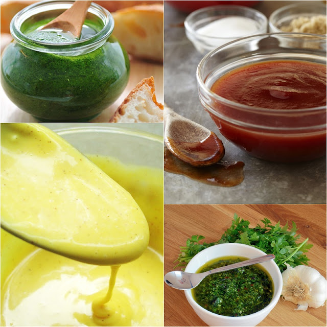 4 molhos para carnes e petiscos