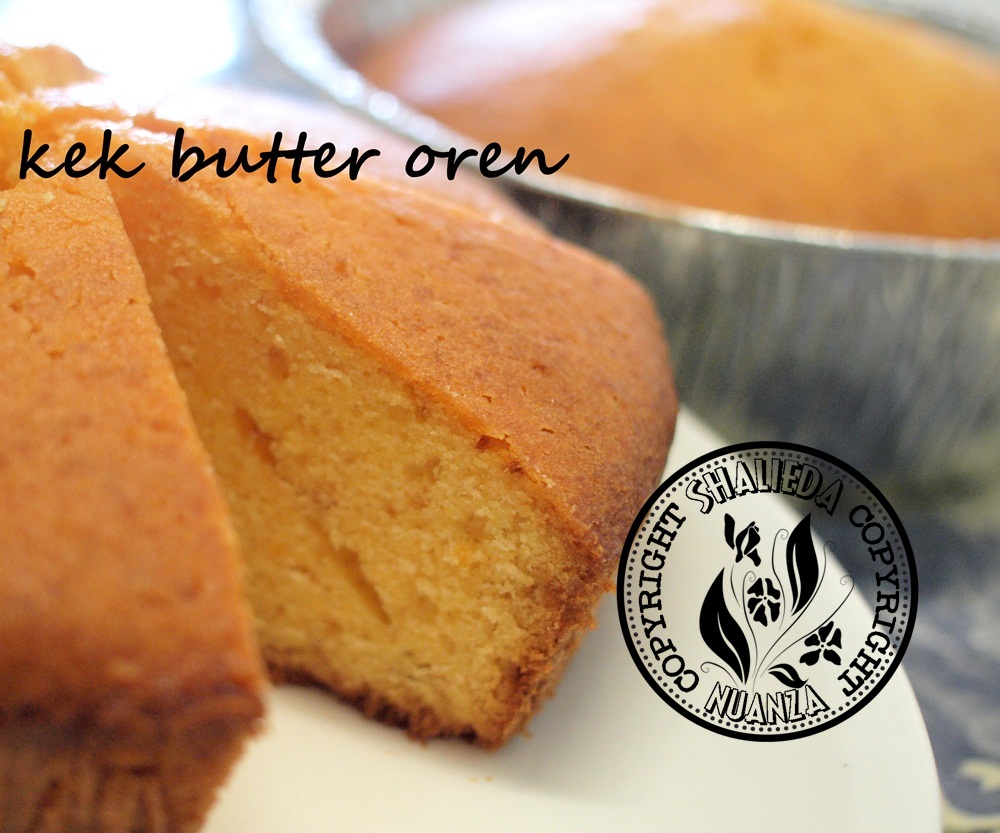 Pesona Cinta Cida de'Nuanza Kek Butter Oren