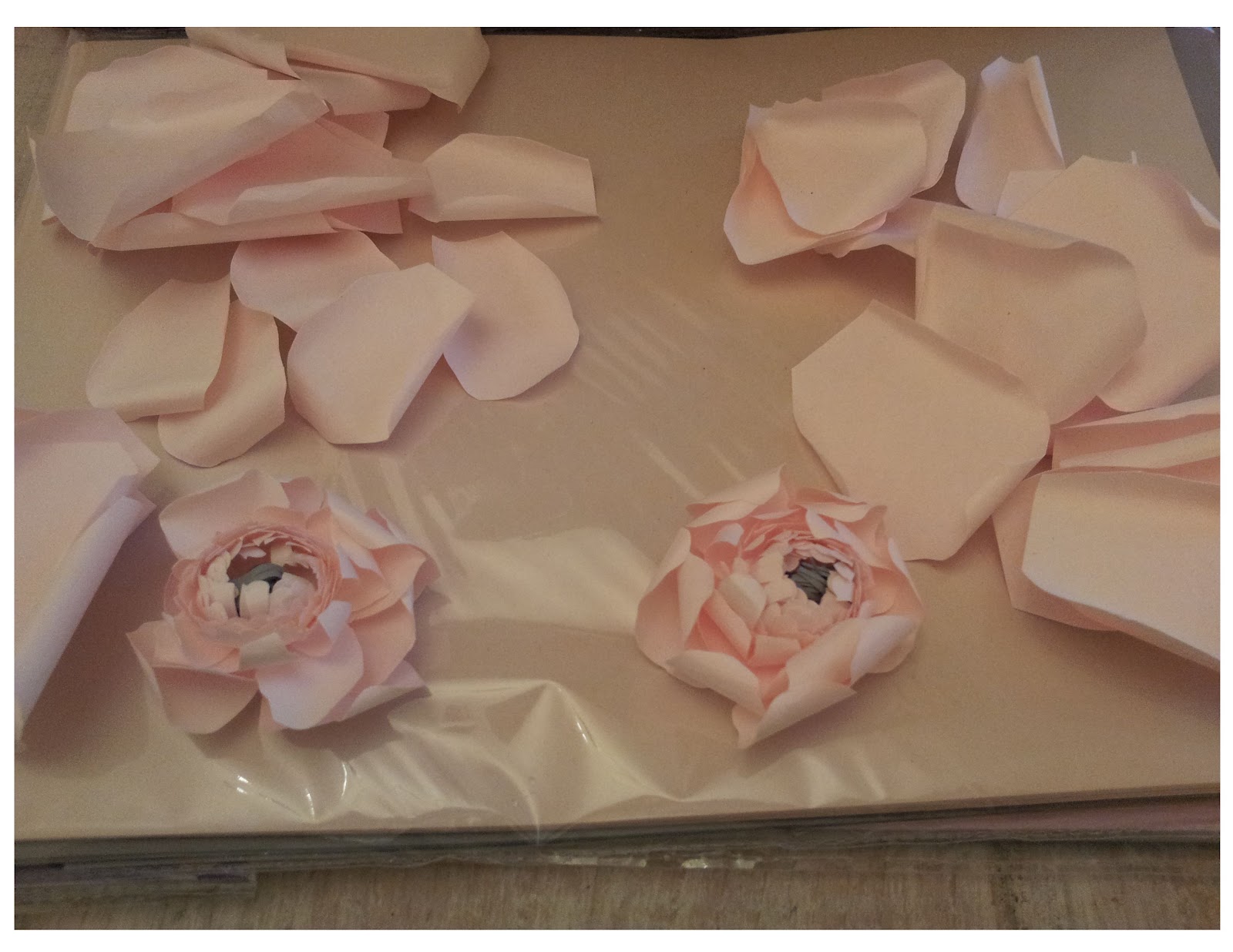 flowers made from card stock diy