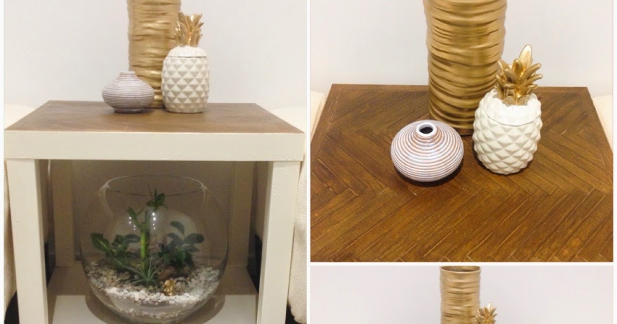 Zaynah Mayna DIY Herringbone Table Top