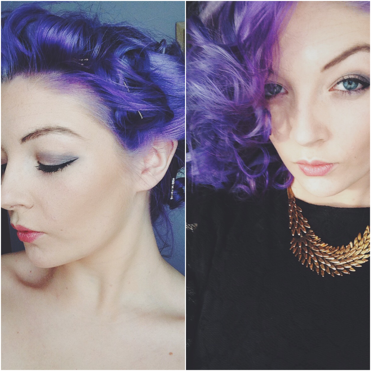 The Girl Next Door How To Purple Hair