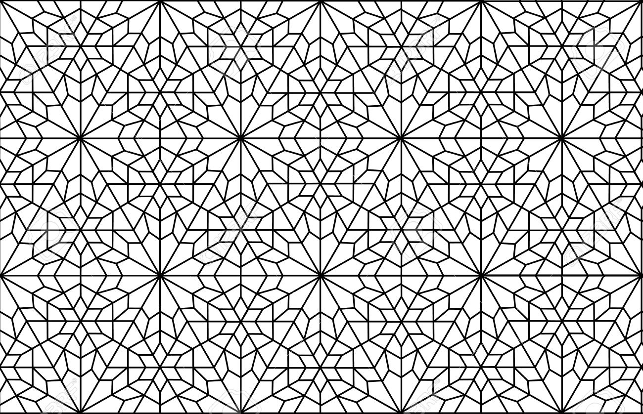 simple islamic art patterns