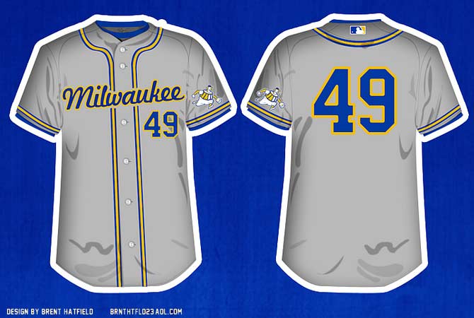 Borchert Field: Brewers Uniform Concept - Brent Hatfield