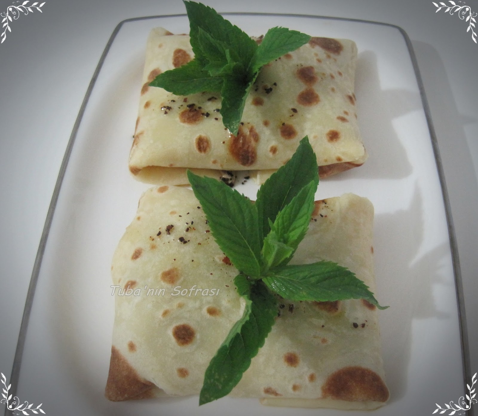 TUBA�NIN SOFRASI ETLİ KREP SARMA