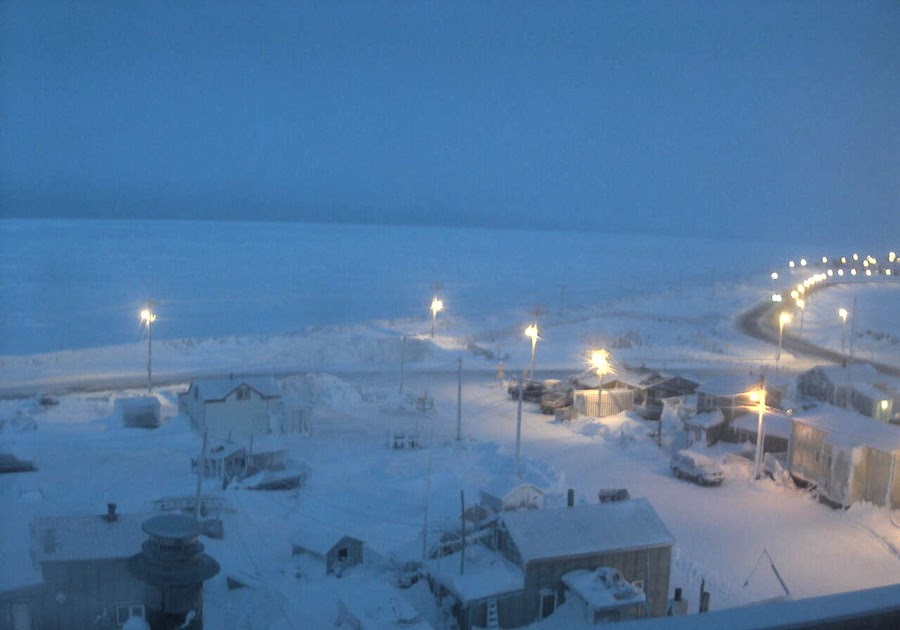 Deep Cold Alaska Weather & Climate Barrow near the Solstice